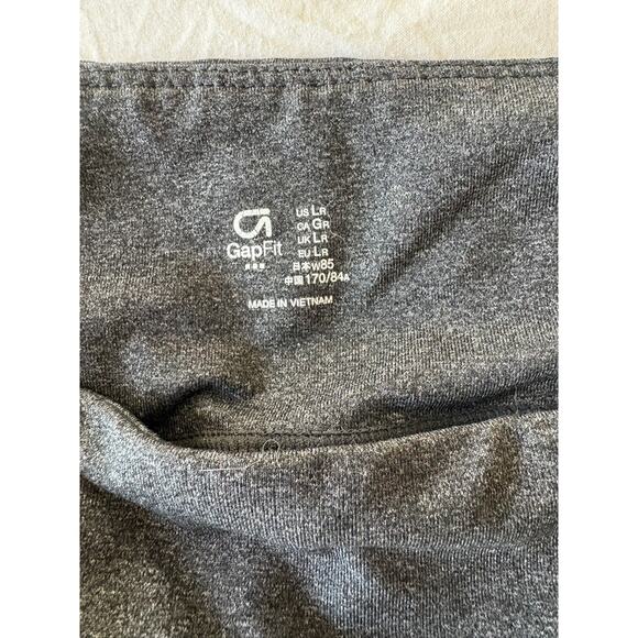 GapFit Leggings Womens L Pants Workout Gray - Picture 3 of 4